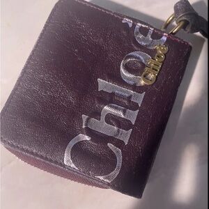 Chloe Logo Compact Brown
Wallet. Authentic